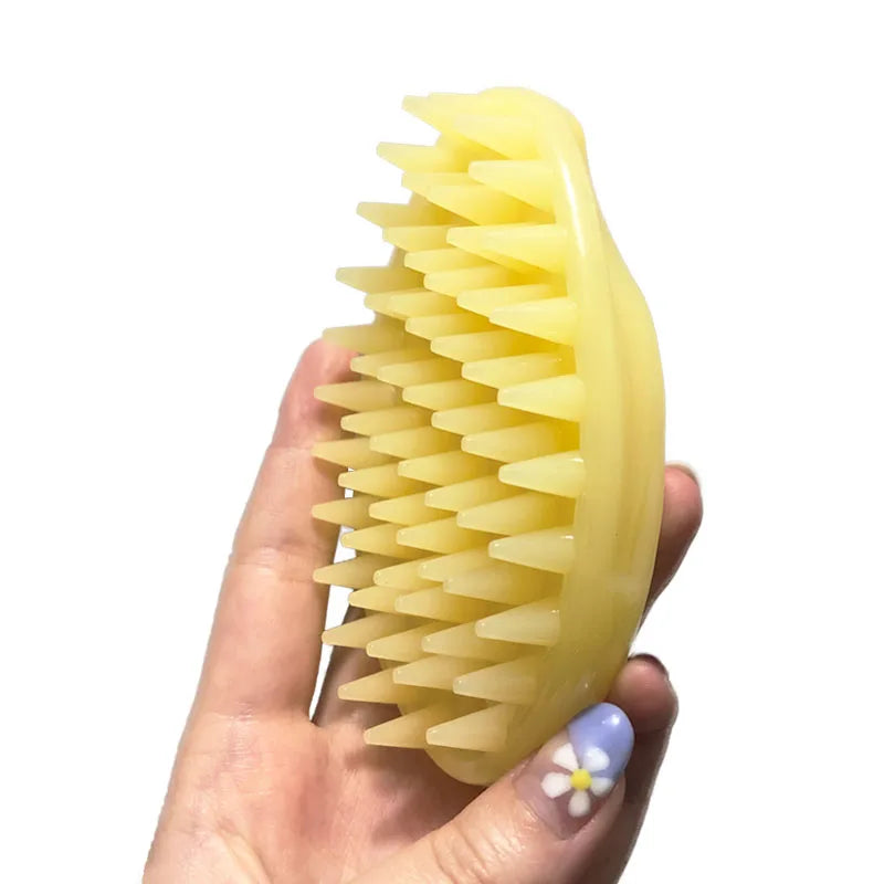 Pet Products For Dog Cat Massage Brush Combs Cleaner Puppy Hair Removal Slicker Brushes Wash Tools Soft Gentle Silicone Bristles