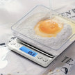 Kitchen Scale Stainless Steel Food Scale with LCD Display for Precise Weighing of Cooking Ingredients Diet
