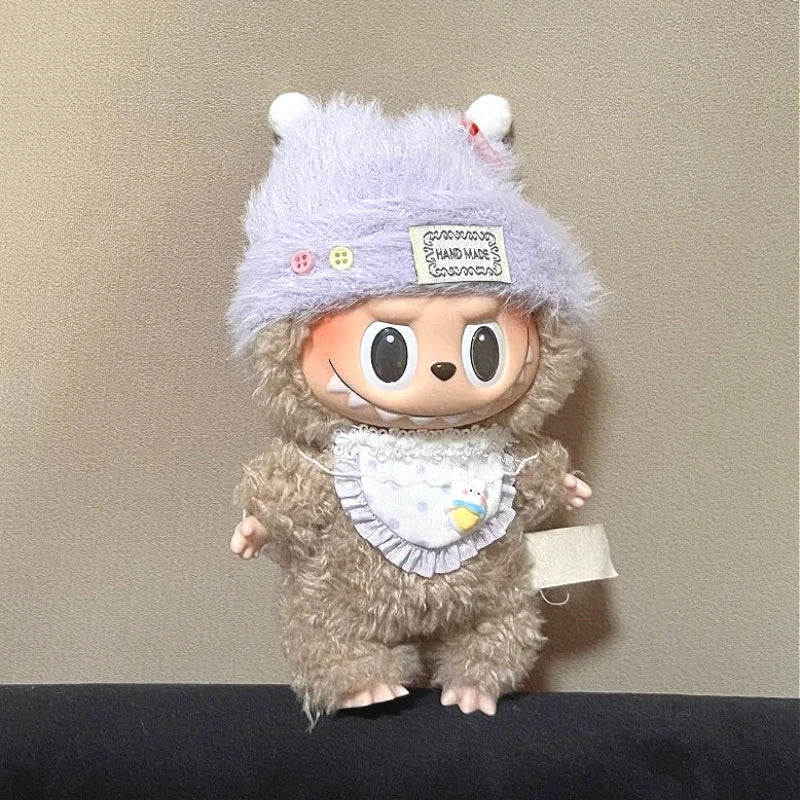Handmade Labubu 3.0 Soft Plush Baby Set for V1 V2 V3 Doll Clothes
