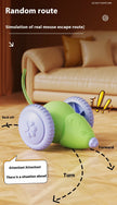Electric Mouse Car Pet Toy - Rechargeable Automatic Teaser with Intelligent Obstacle Avoidance for Cats