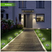 Garden Lights Outdoor Bright in-Ground Lights Landscape Lighting for Patio Pathway Lawn Solar Ground Lights LED Waterproof Solar
