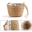 Garden Hanging Planter - Macrame Plant Storage Basket for Indoor and Outdoor Use
