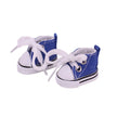 Doll Shoes - 3.8cm Canvas Shoes for 17cm Labubu Doll Accessories