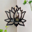 Lotus Floating Wall Shelf Crystal Shelf Display Home Wood Decor Aesthetic Room Decoration Modern Home Decoration Shelf