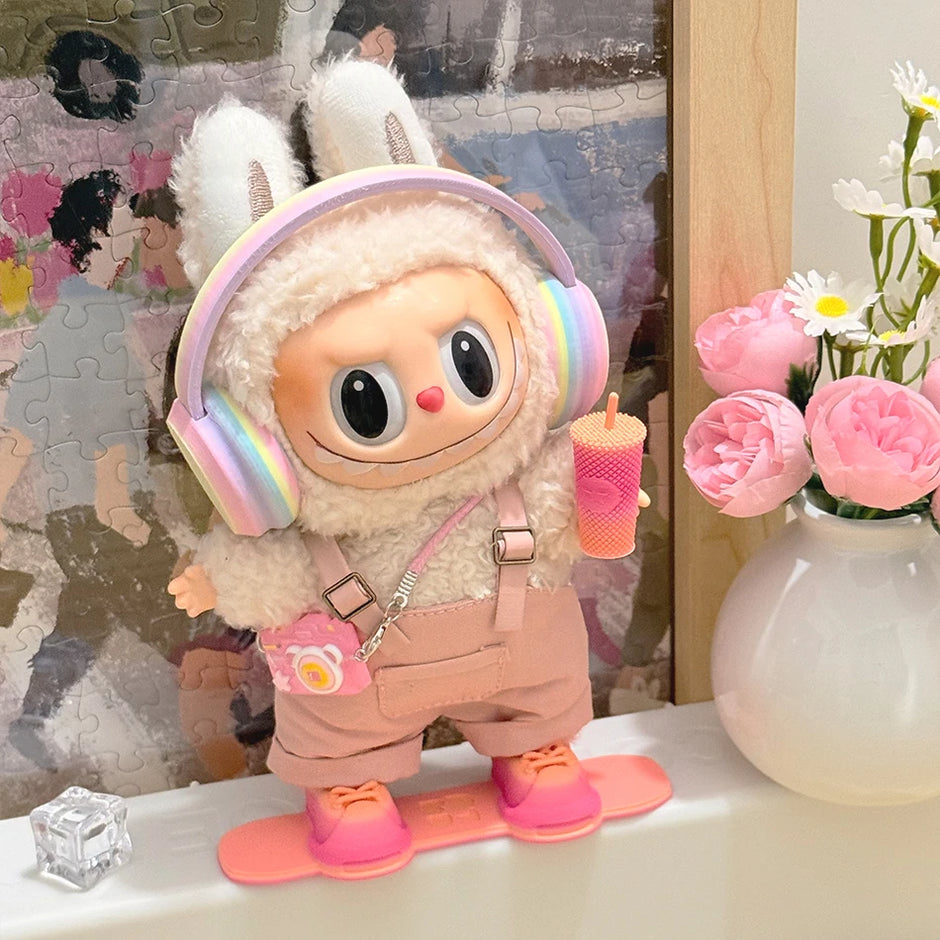 Clothes for Labubu Doll - 15/17cm 3D Printing Accessories Set