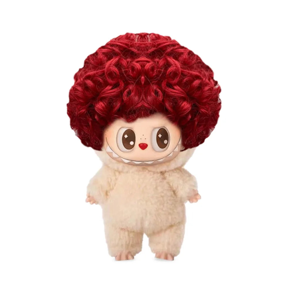 Short Afro Wig Decoration for Ropa V1 V3 Dolls - Fill Accessories for Labubu