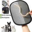 Pet Hair Removal Gloves - Portable and Washable for Easy Cleaning