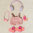 Clothes for Labubu Doll - 15/17cm 3D Printing Accessories Set