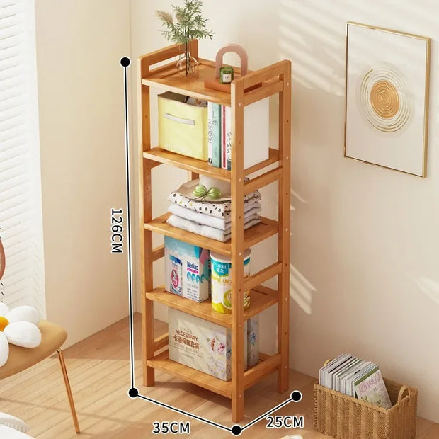 Multi-Layer Kitchen Shelf - Floor Stand for Pots and Seasonings