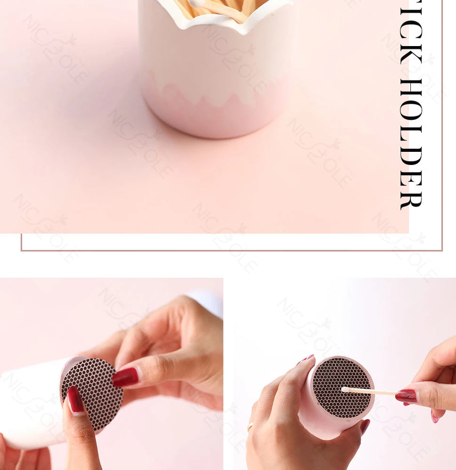 Flower Shape Candlestick - Handmade Coaster with Non-Slip Mat for Home Decor