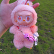 Labubu Clothes - Cute Bear Crossbody Bag and Pearl Necklace Accessories