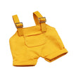 Mini Plush Doll Clothes for Korea Exo Labubu Idol V1 V2 - Overalls, Hat, and T-Shirt Set