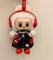 Labubu Clothes - Trendy Hello Kitty Strap Skirt for 17cm Dolls