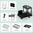 Kitchen Dish Storage Rack Multifunctional Countertop Organizer with Drainer for Bowls and Utensils Space Saving Home Essentials