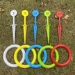 1 set of outdoor beach sports throwing rings, grass game equipment, ring throwing games,Suitable for outdoor courtyards games