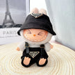 17cm Mini Labubu Doll Clothes - Outfit, Hat, Bag, and Shoes Accessories