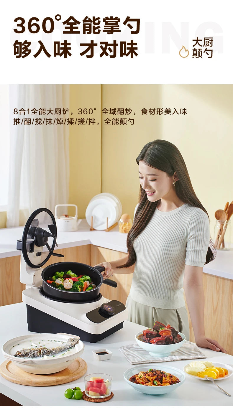 Kitchen Robot Machine - Intelligent 220V Food Processor