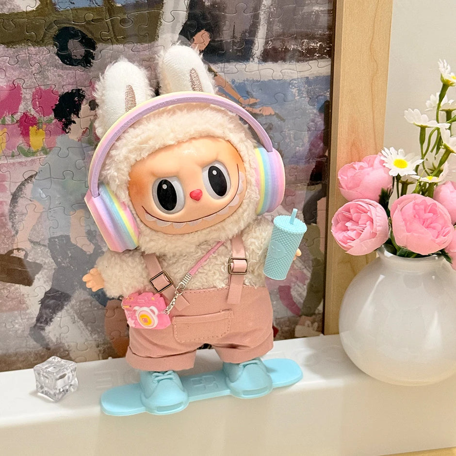 Clothes for Labubu Doll - 15/17cm 3D Printing Accessories Set