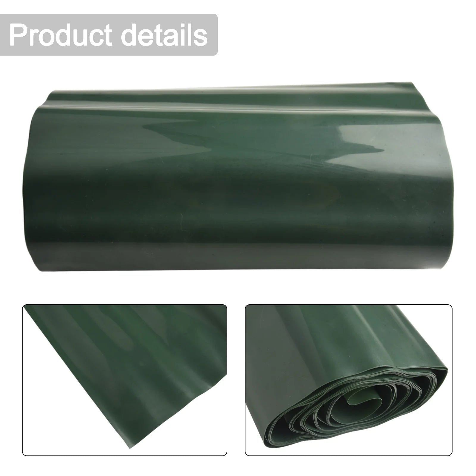 Garden Lawn Edge Border - Flexible Plastic Fence for Outdoor Decor