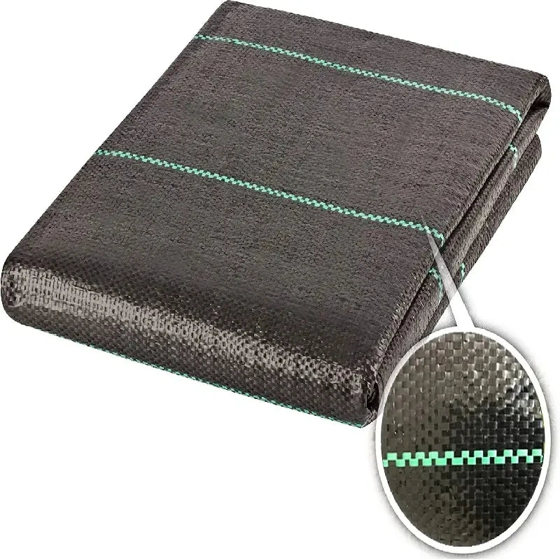 Garden Landscape Fabric - Heavy Duty Weed Barrier for Driveways and Gardens