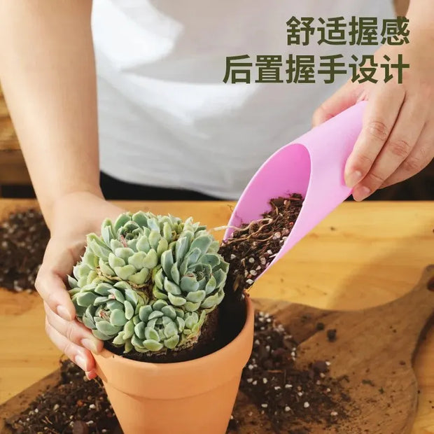 Garden Tool Plastic Succulent Cups - Colorful Buckets for Planting and Soil
