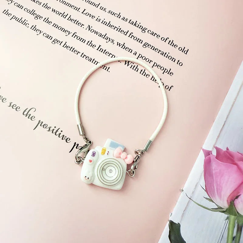 Labubu Accessories - Cute Pendant, Camera, and Water Bottle Bag for 17cm Dolls