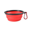 Portable Pet Food Bowl - Durable Silicone Collapsible Bowl for Dogs and Cats