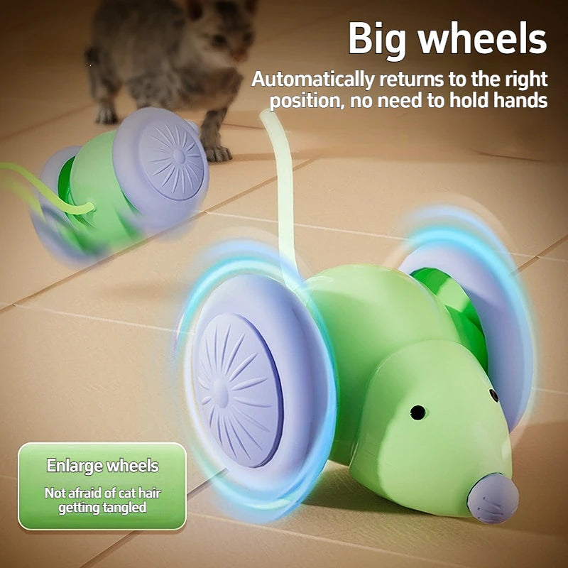 Interactive Cat Toy - Electric Mouse Car with Automatic Teaser
