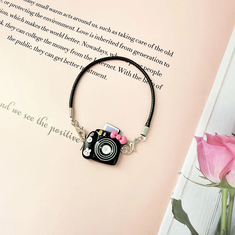 Labubu Accessories - Cute Pendant, Camera, and Water Bottle Bag for 17cm Dolls