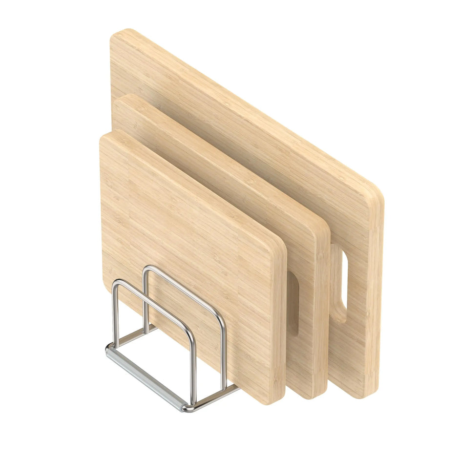 Kitchen Cabinet Organiser - Steel Cookware Holder with 5 Slots