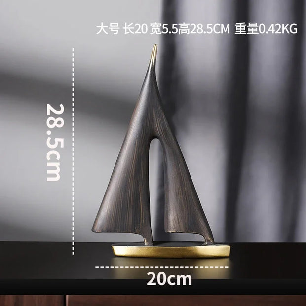 Smooth Sailing Sailboat Ornament - Home Decor for Living Room and Bedroom