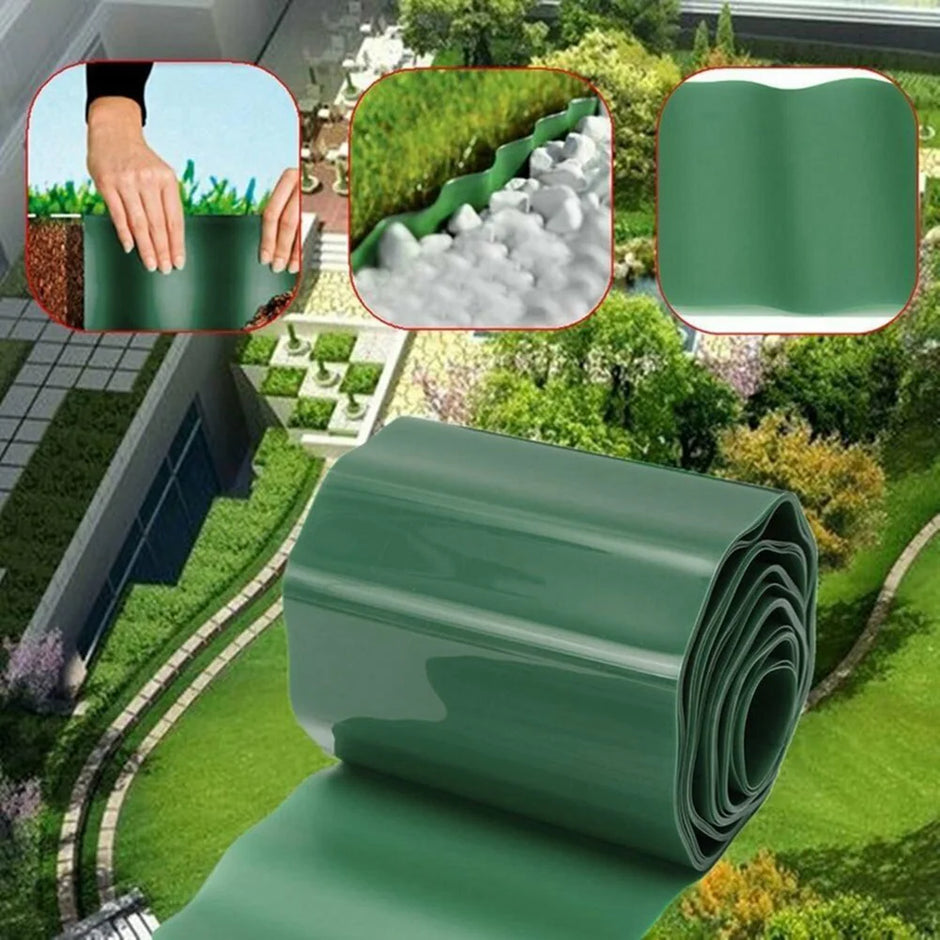 Garden Grass Edge Border - Lawn and Flower Bed Separation Supplies