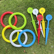 1 set of outdoor beach sports throwing rings, grass game equipment, ring throwing games,Suitable for outdoor courtyards games