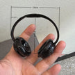Mini Plastic Earphone Headset for 17cm Labubu Dolls