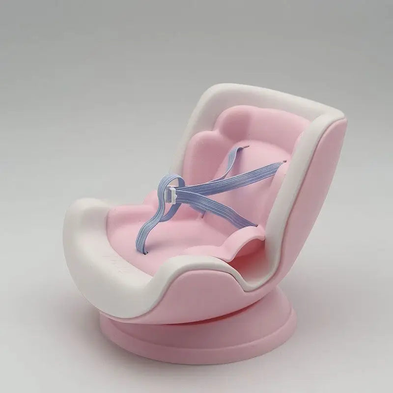 Labubu Sitting Posture Doll Car Safety Seat for V2 V3 Dolls