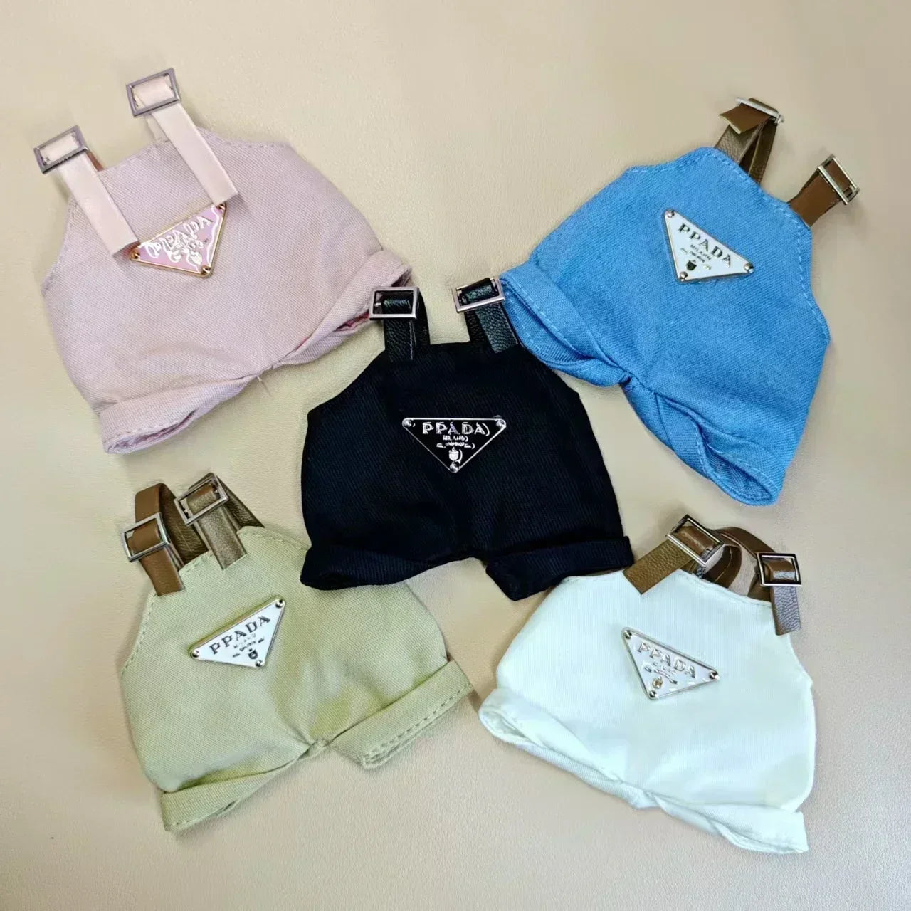 17cm Mini Labubu Doll Clothes - Outfit, Hat, Bag, and Shoes Accessories