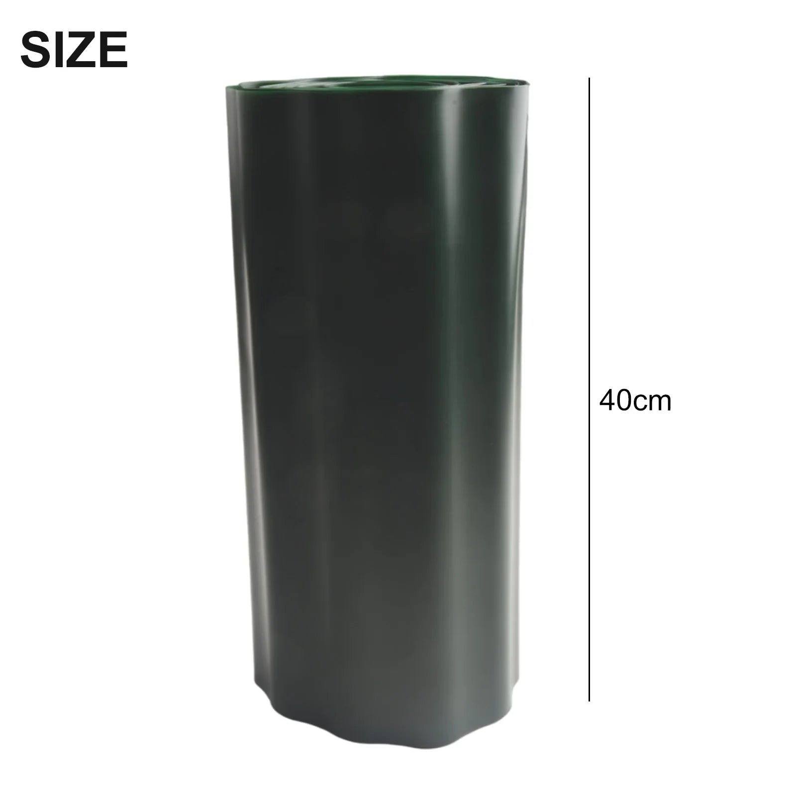 Garden Lawn Edge Border - Flexible Plastic Fence for Outdoor Decor