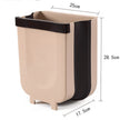Kitchen Car Trash Can - Folding Garbage Bin for Easy Recycling