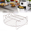 Stainless Steel Grill Baking Pan - BBQ Kitchen Tools for Air Fryers