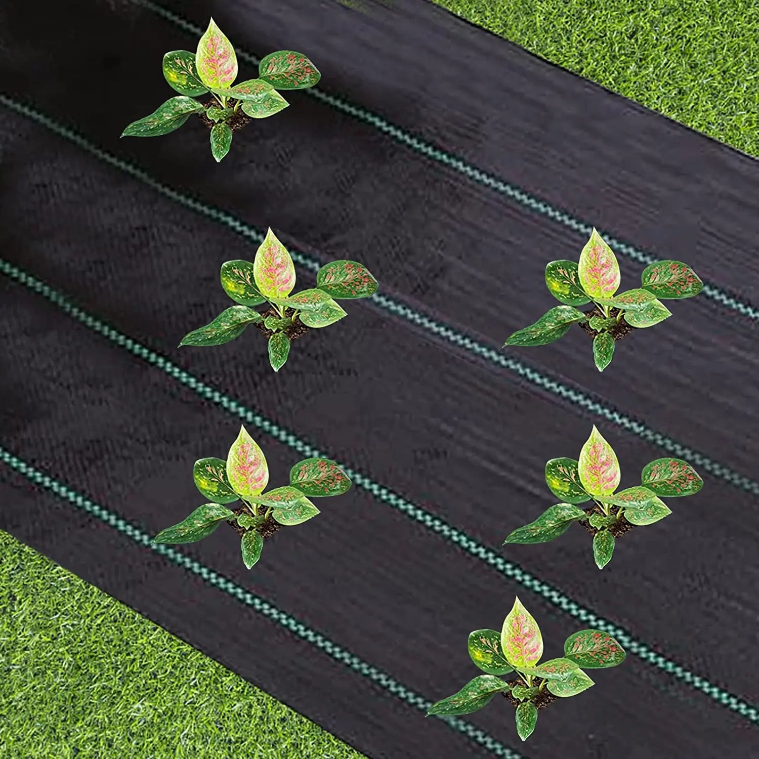 Garden Landscape Fabric - Heavy Duty Weed Barrier for Driveways and Gardens