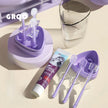 Pet Silicone Toothbrush and Toothpaste Set - Teeth Cleaning for Cats and Dogs