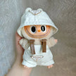 17cm Mini Labubu Doll Clothes - Outfit, Hat, Bag, and Shoes Accessories