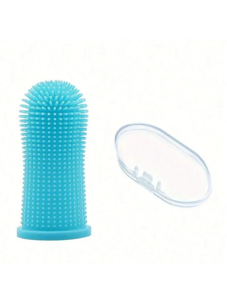 Pet Finger Toothbrush - Silicone Cleaning Products for Cats and Dogs