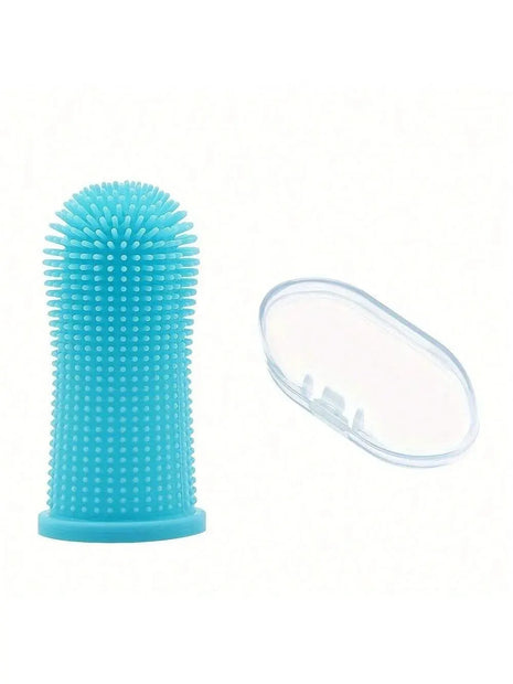 Pet Finger Toothbrush - Silicone Cleaning Products for Cats and Dogs
