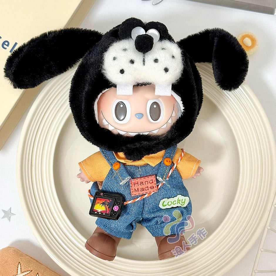 Hot Only Clothes 17cm for Labubu - Cute Kawaii Doll Clothing Accessories