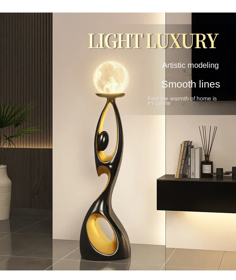 Home Art Decor - Luxury Abstract Sculptures for Living Room and TV Cabinet
