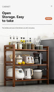 Multi-Layer Kitchen Shelf - Floor Stand for Pots and Seasonings