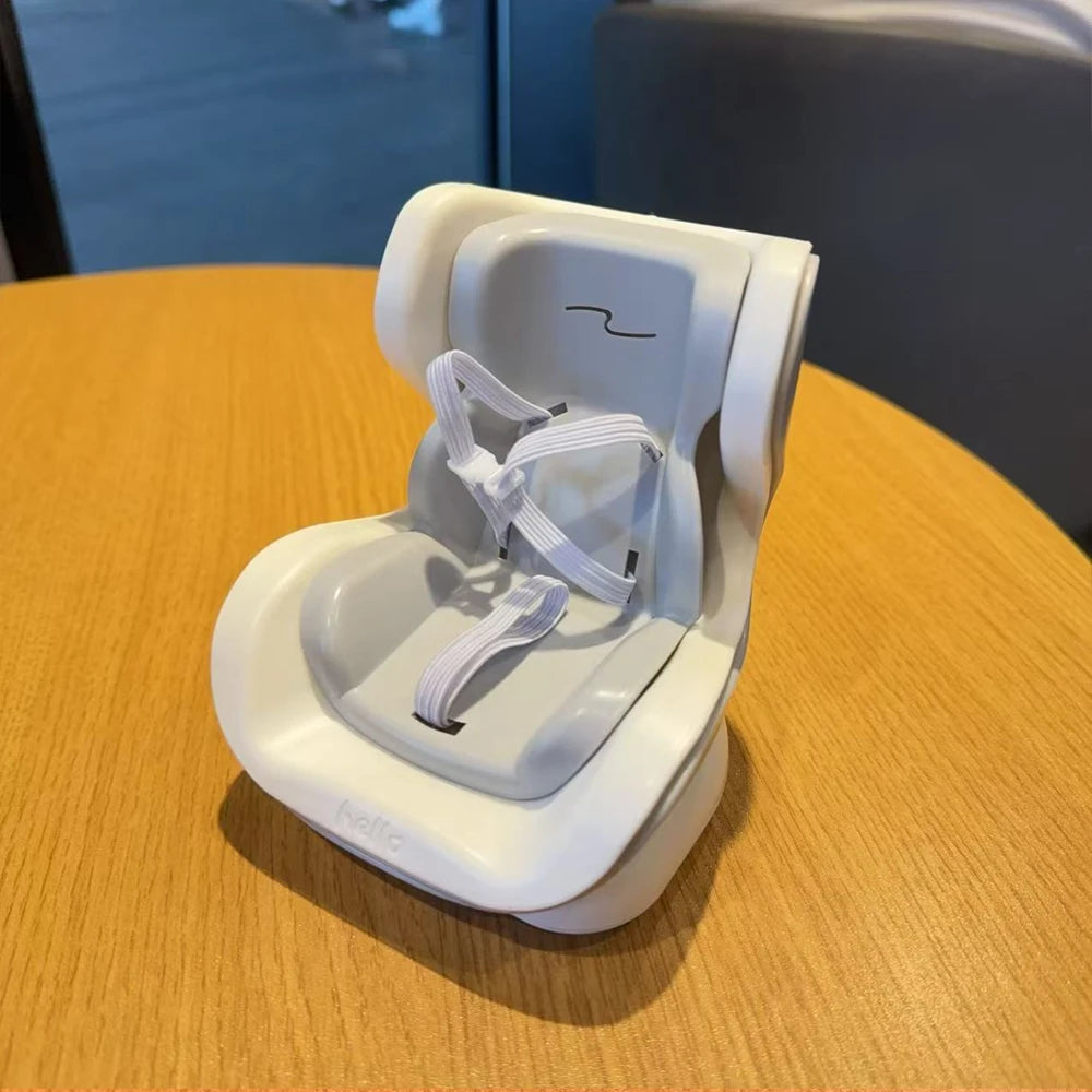 Car Seat Model for Labubu Doll V2 - Kawaii Interior Styling Accessories