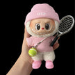 Labubu Doll Clothing - Outfit Accessories Including Hat and White T-Shirt