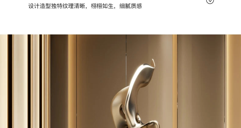 Home Decor Abstract Sculpture - Large Ornaments for Living Room and Gifts